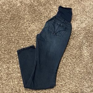 Fade to Blue skinny maternity jeans